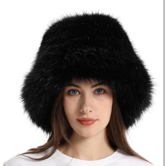Cozy Faux Fur Bucket Hat